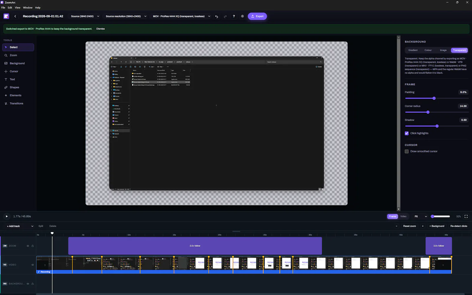 ZoomArc screenshot 5