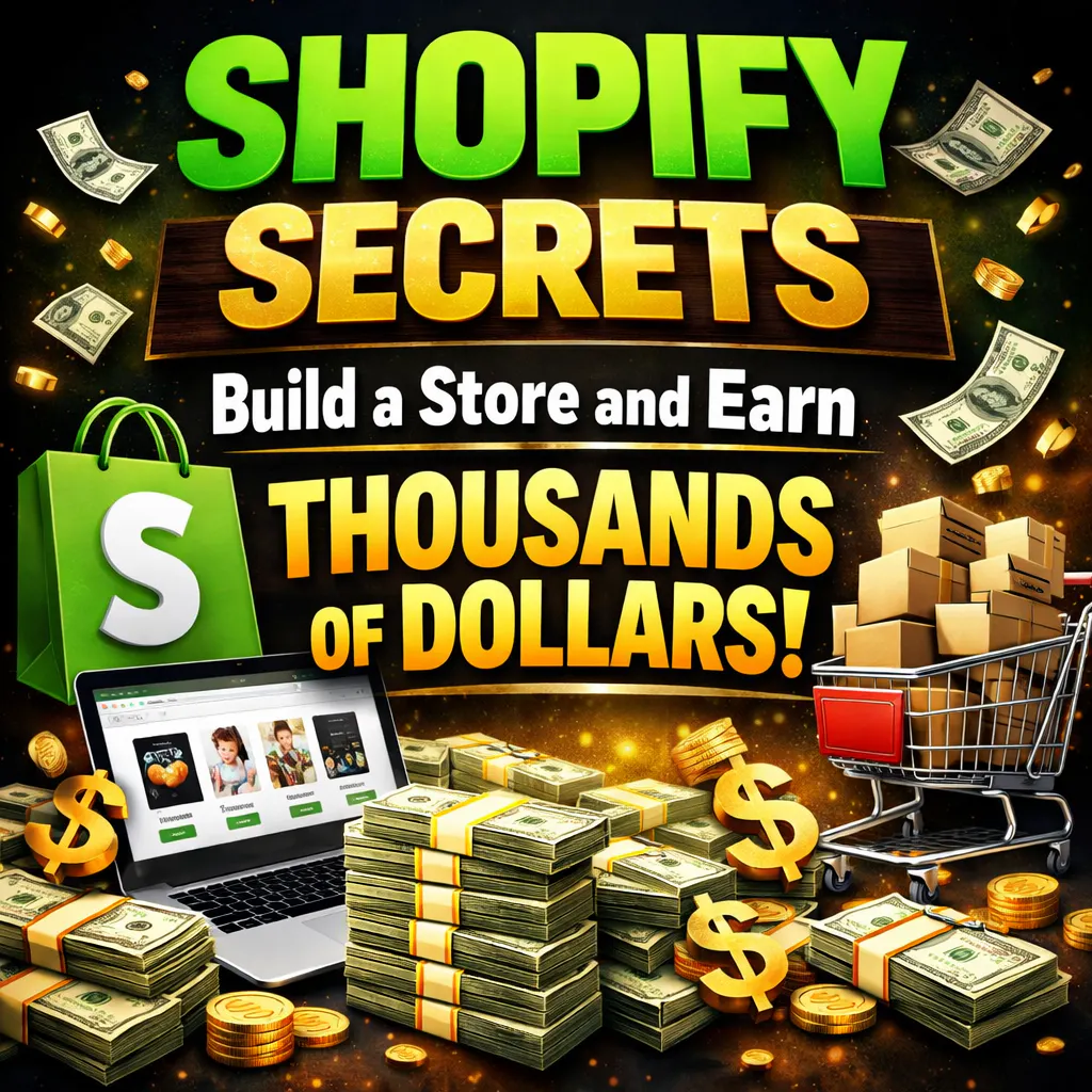Start Shopify & Make Millions 项目横幅