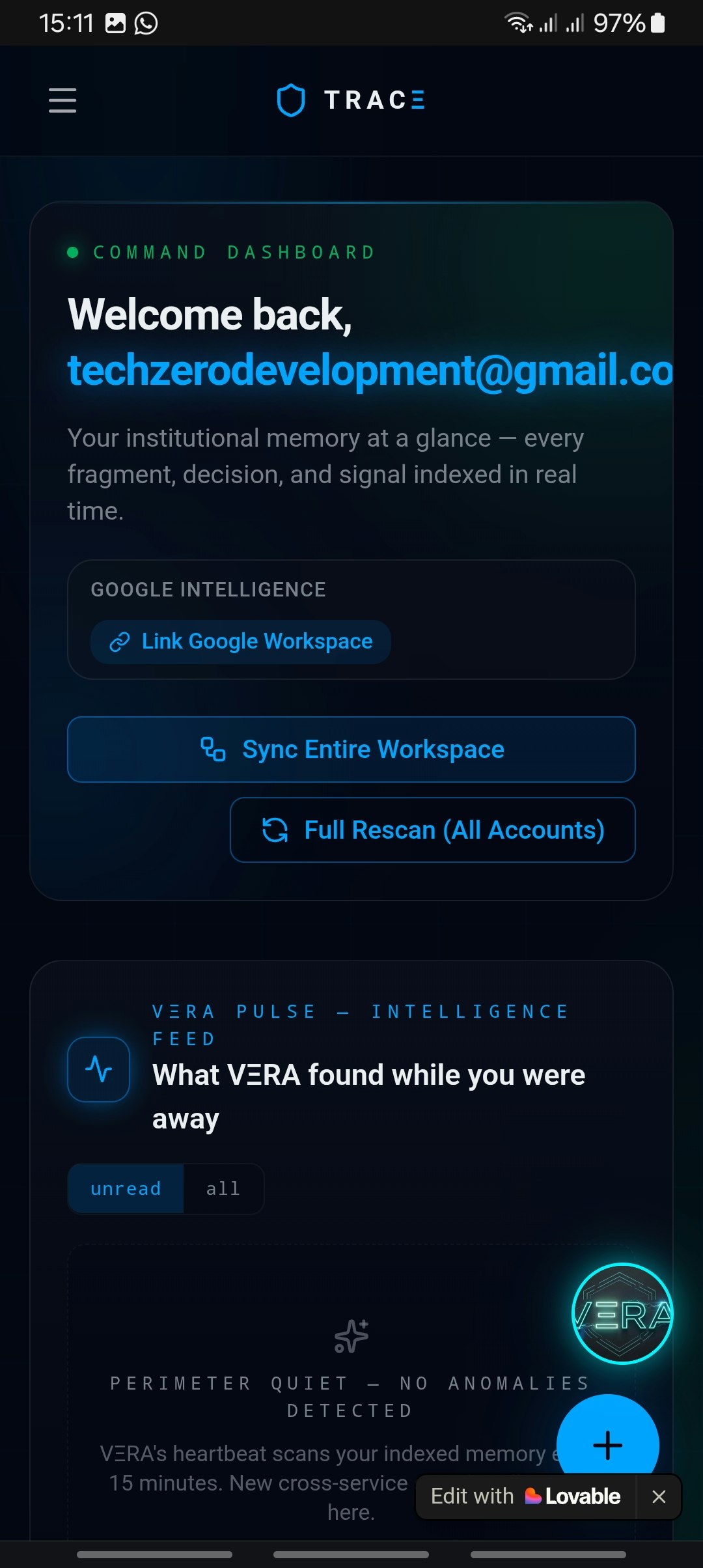 Trace — Institutional Memory Tool gallery image