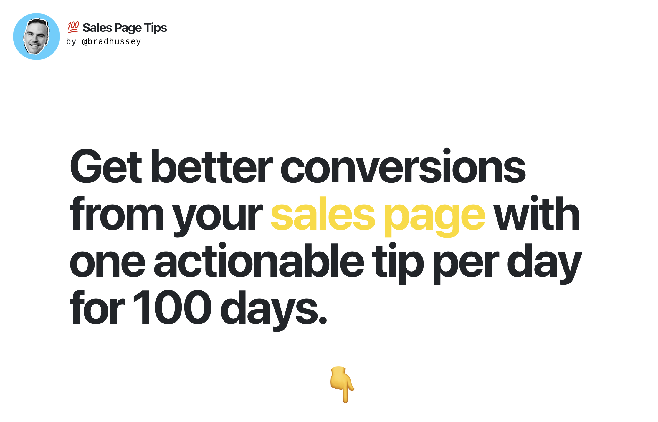 💯 Sales page tips gallery image