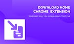 Download Home Chrome Extension image