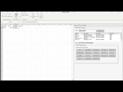 Excel Price Feed gallery image
