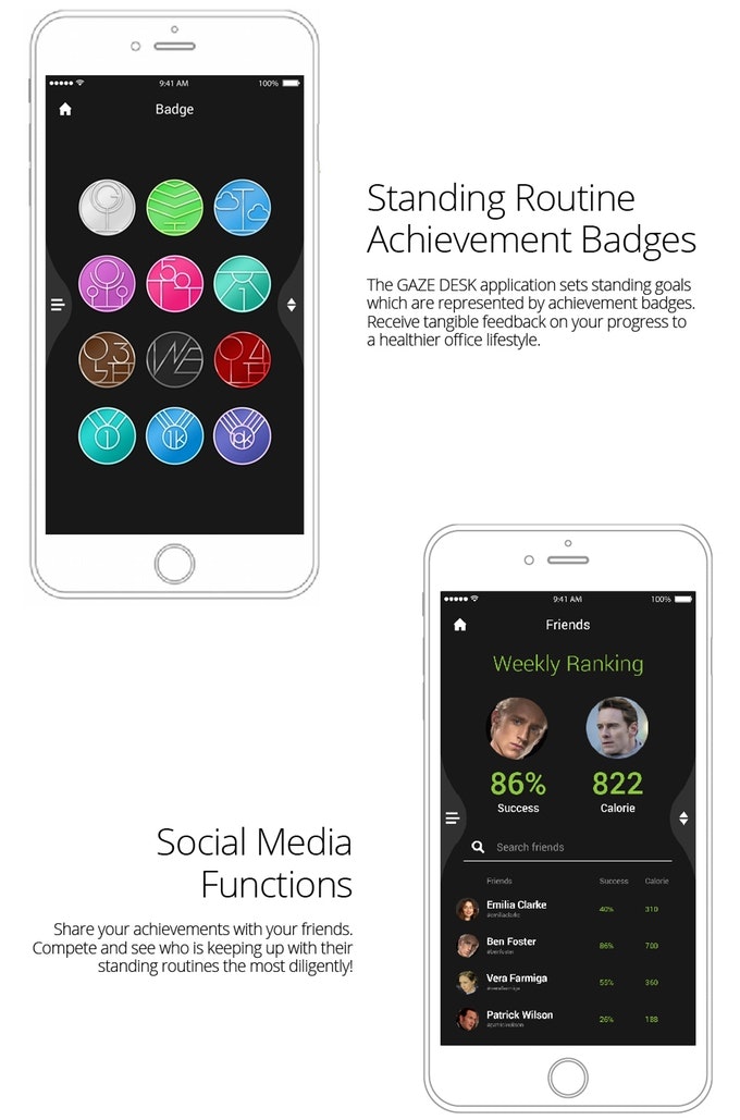 The Smartest Standing Desk with IoT festures gallery image