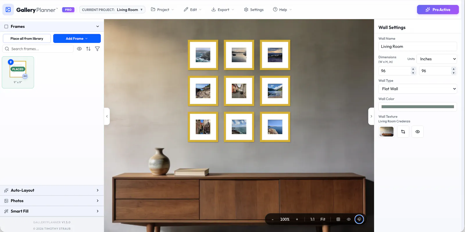 GalleryPlanner — A Gallery Wall Designer gallery image