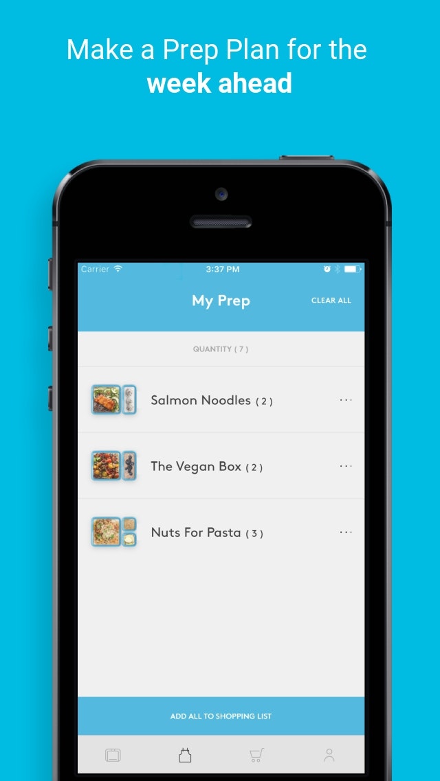 Prepd Pack Recipes App gallery image