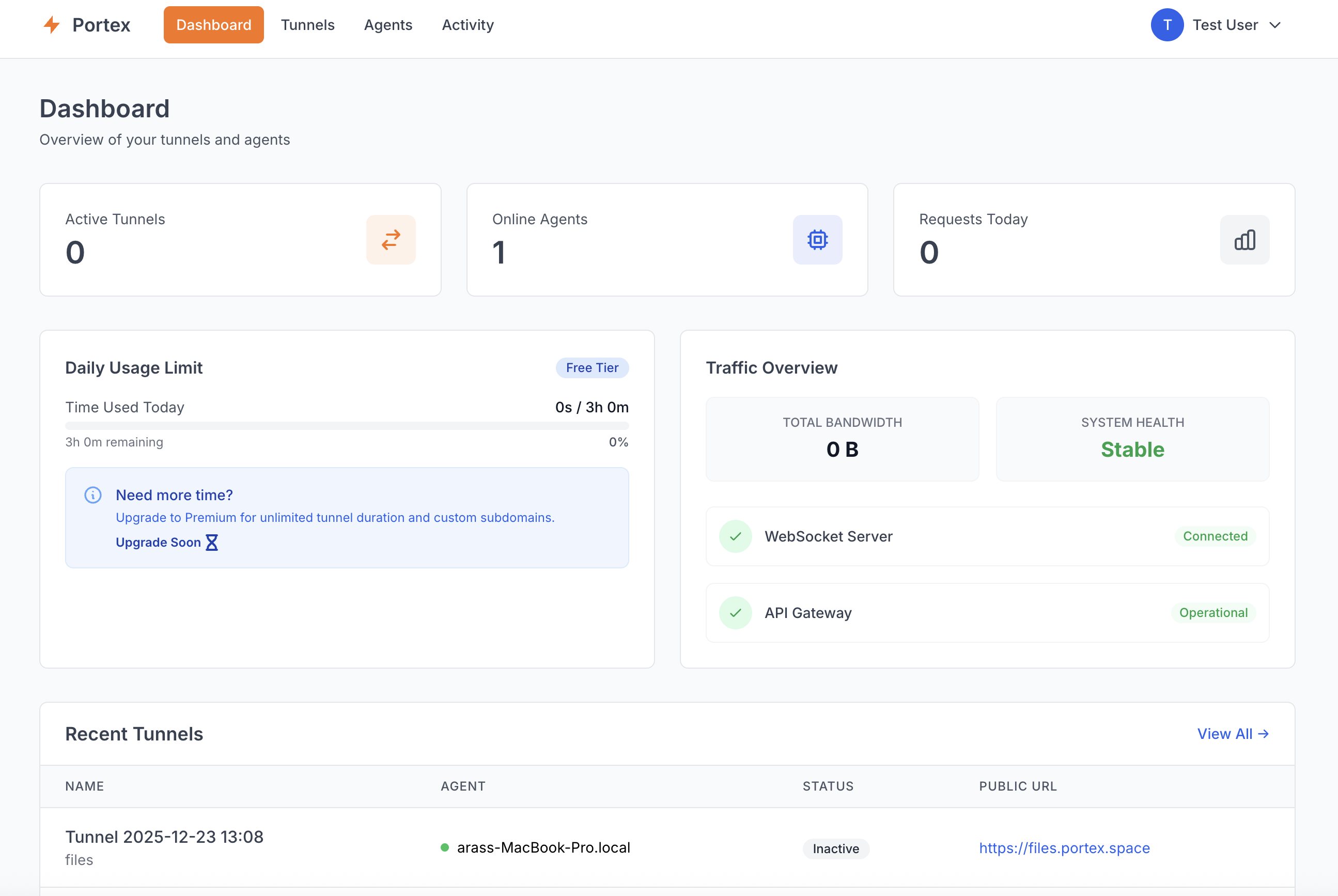 Portex - Screenshot 2 showing product features and functionality