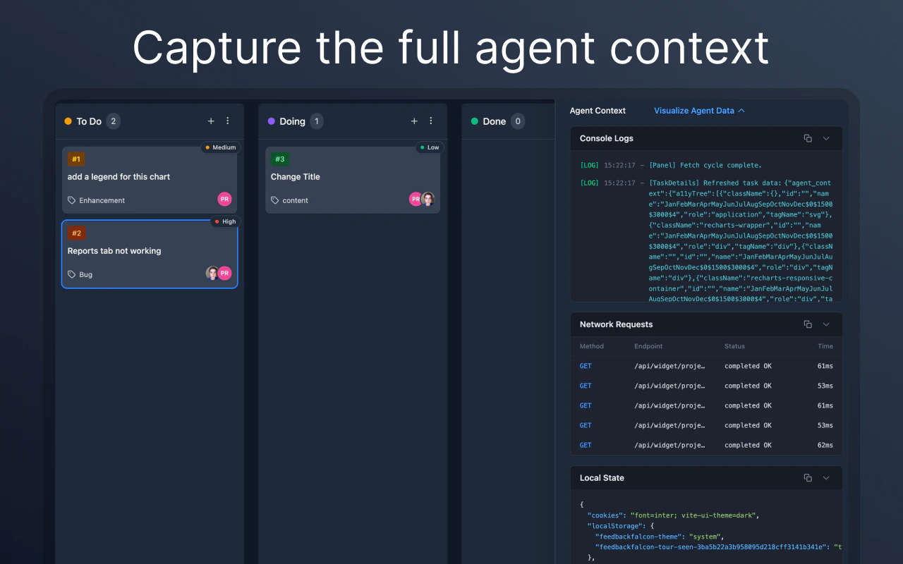 FeedbackFalcon screenshot 2