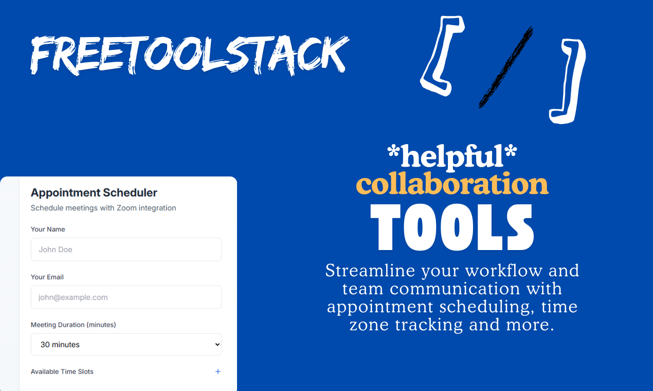 FreeToolStack - 15 powerful tools to create, collab, and optimize your work media 3