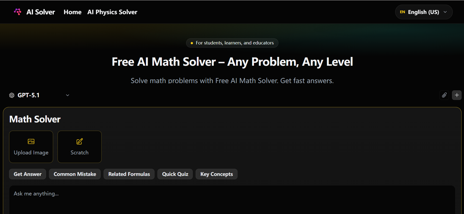 AI Math Solver gallery image