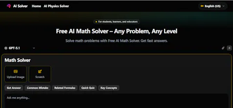 AI Math Solver gallery image