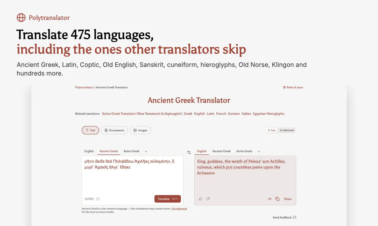 Polytranslator gallery image