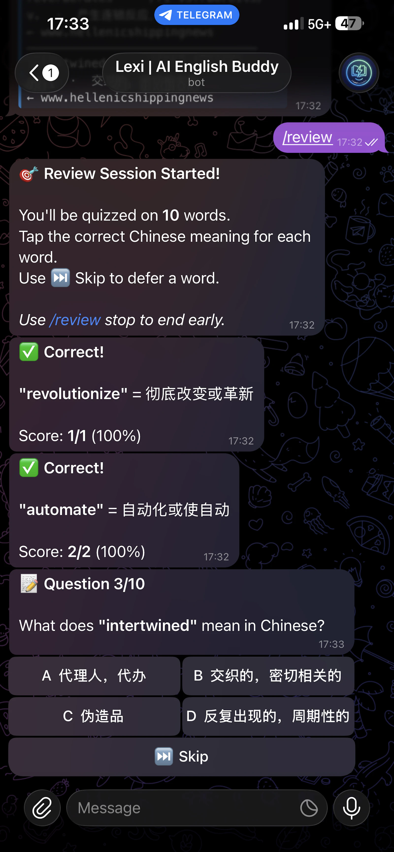 AI Lexi Buddy for English Learning screenshot 3