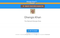 Chat with Genghis Khan media 1