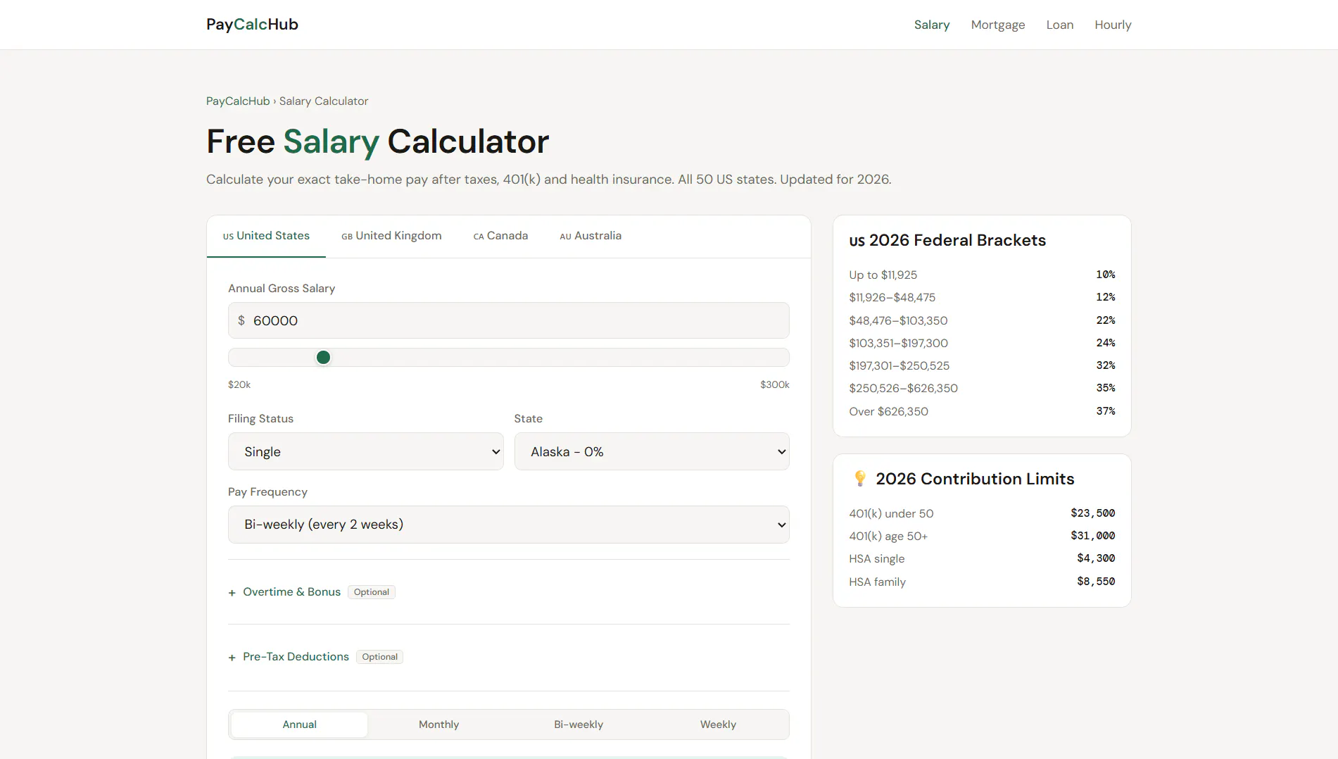 PayCalcHub gallery image
