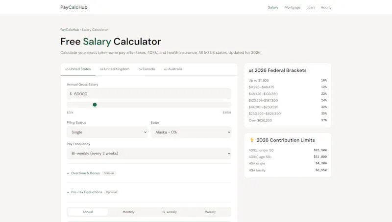 PayCalcHub screenshot 3