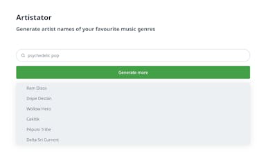 Artistator gallery image