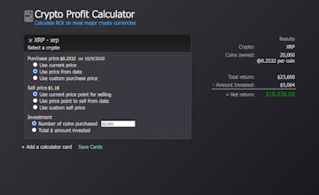 Crypto Profit Calculator gallery image