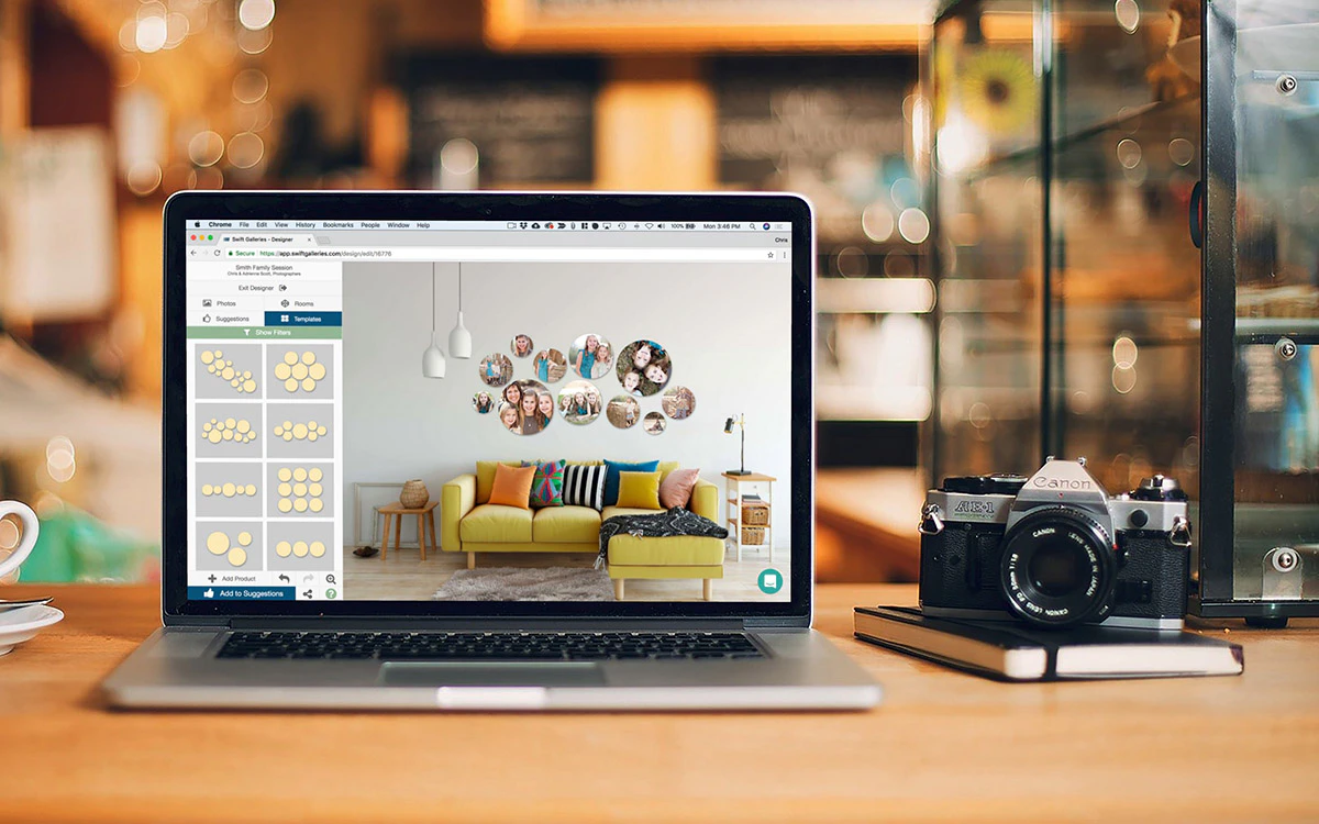 Swift Galleries Circle Photo Products