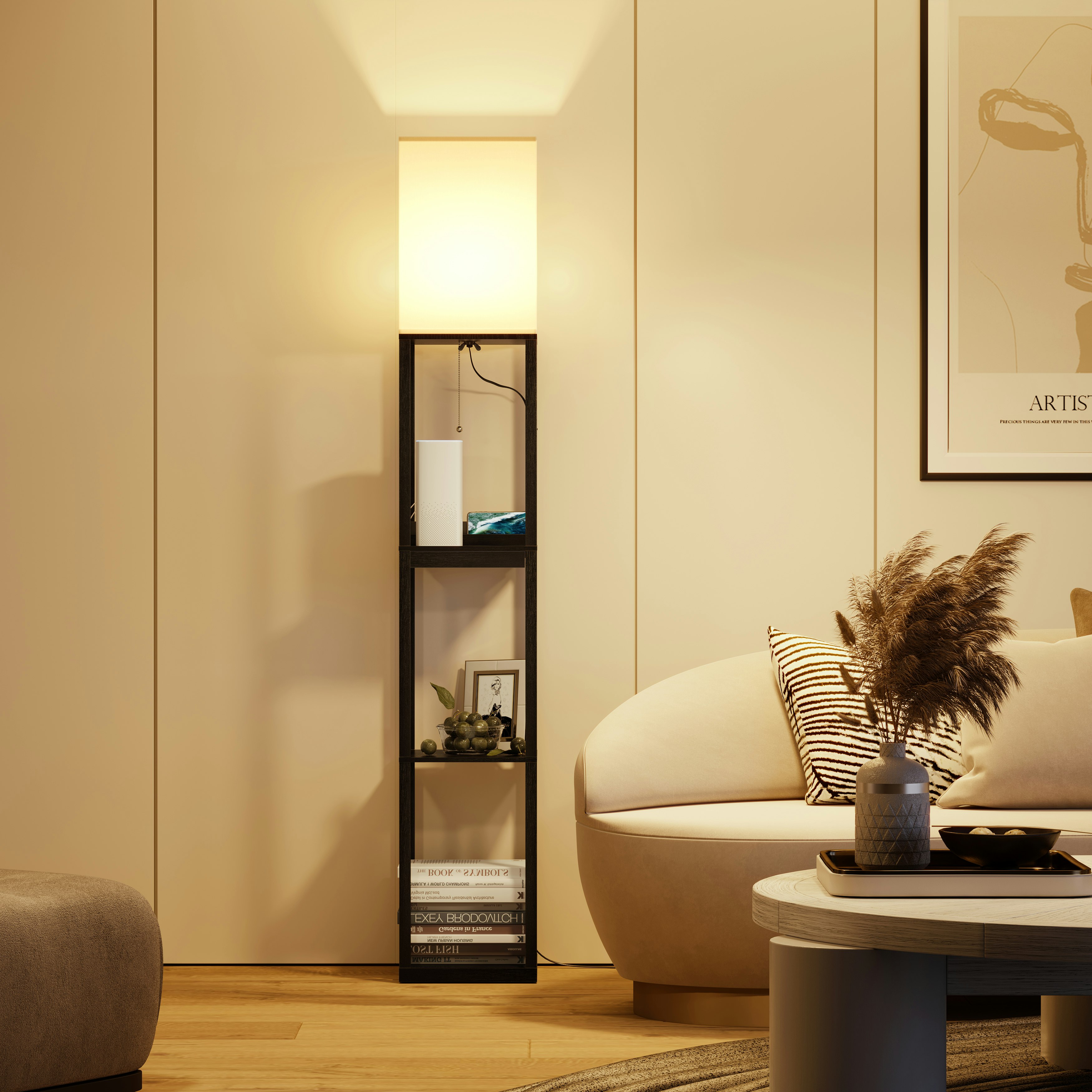 Sunmory Shelf Floor Lamp gallery image