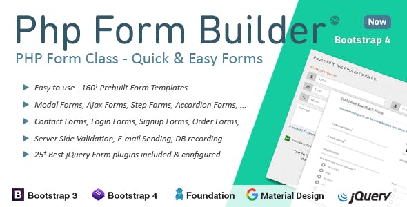 PHP Form Builder media 1