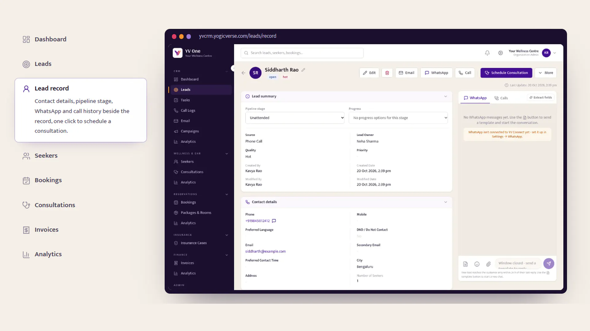 Wellness CRM gallery image