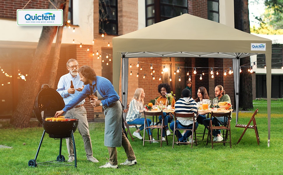 10x10 Pop up Canopy Tent with Sidewalls