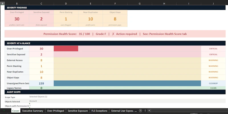 KeelCadence Permission & FLS Audit screenshot 7