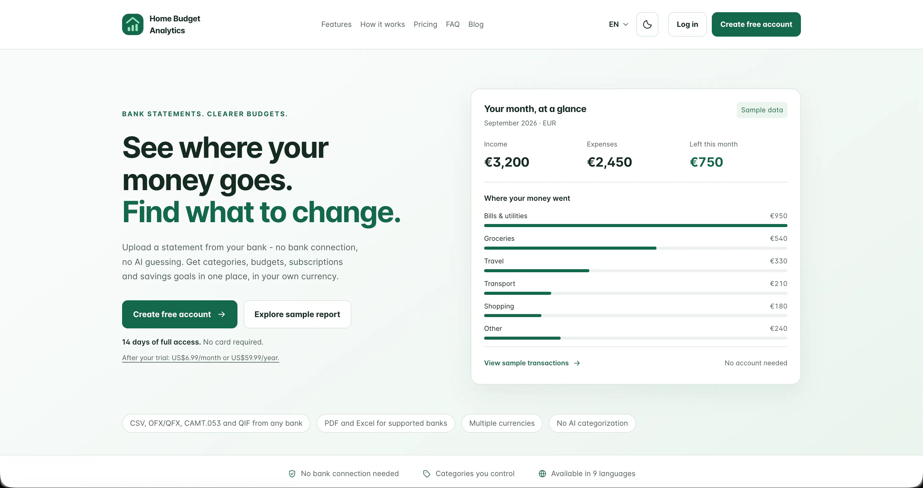Home Budget Analytics gallery image