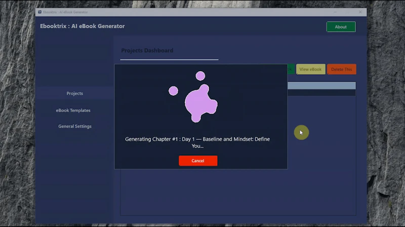 Ebooktrix : AI eBook Generator screenshot 4
