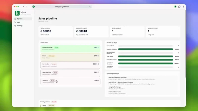 Klynt screenshot 1 (video preview)