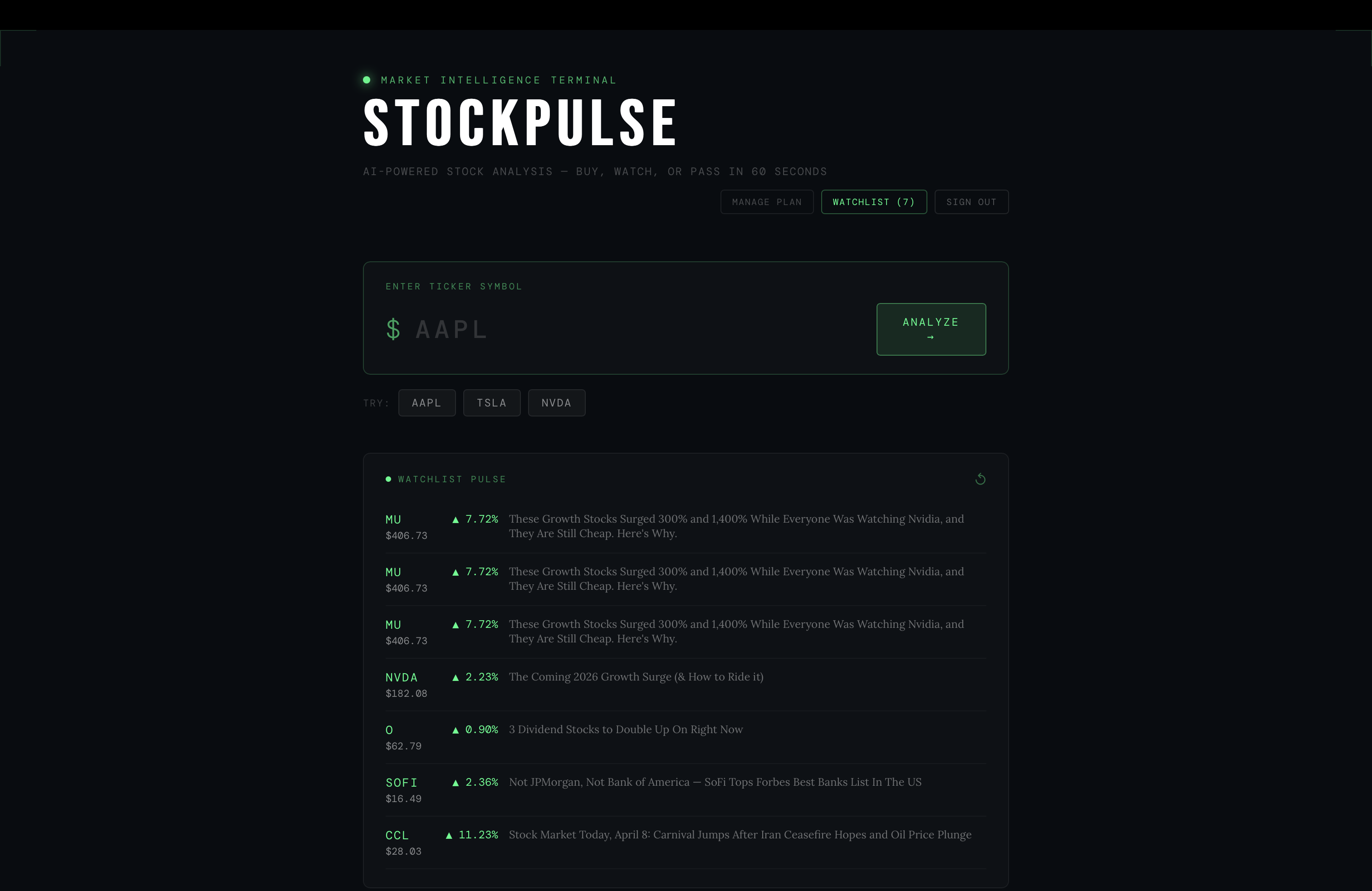 Stockpulse gallery image