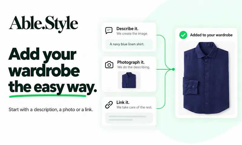 Your Digital Wardrobe - by Able.Style screenshot 3