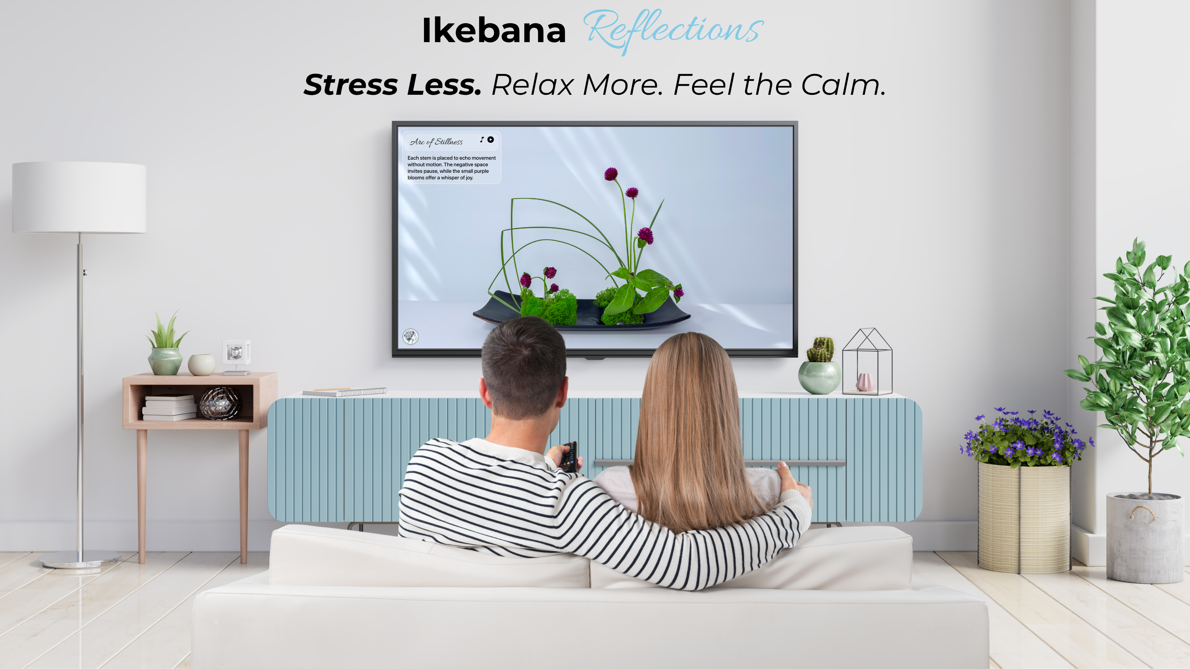 Ikebana Reflections: Calm Redefined - Main screenshot showing features and interface