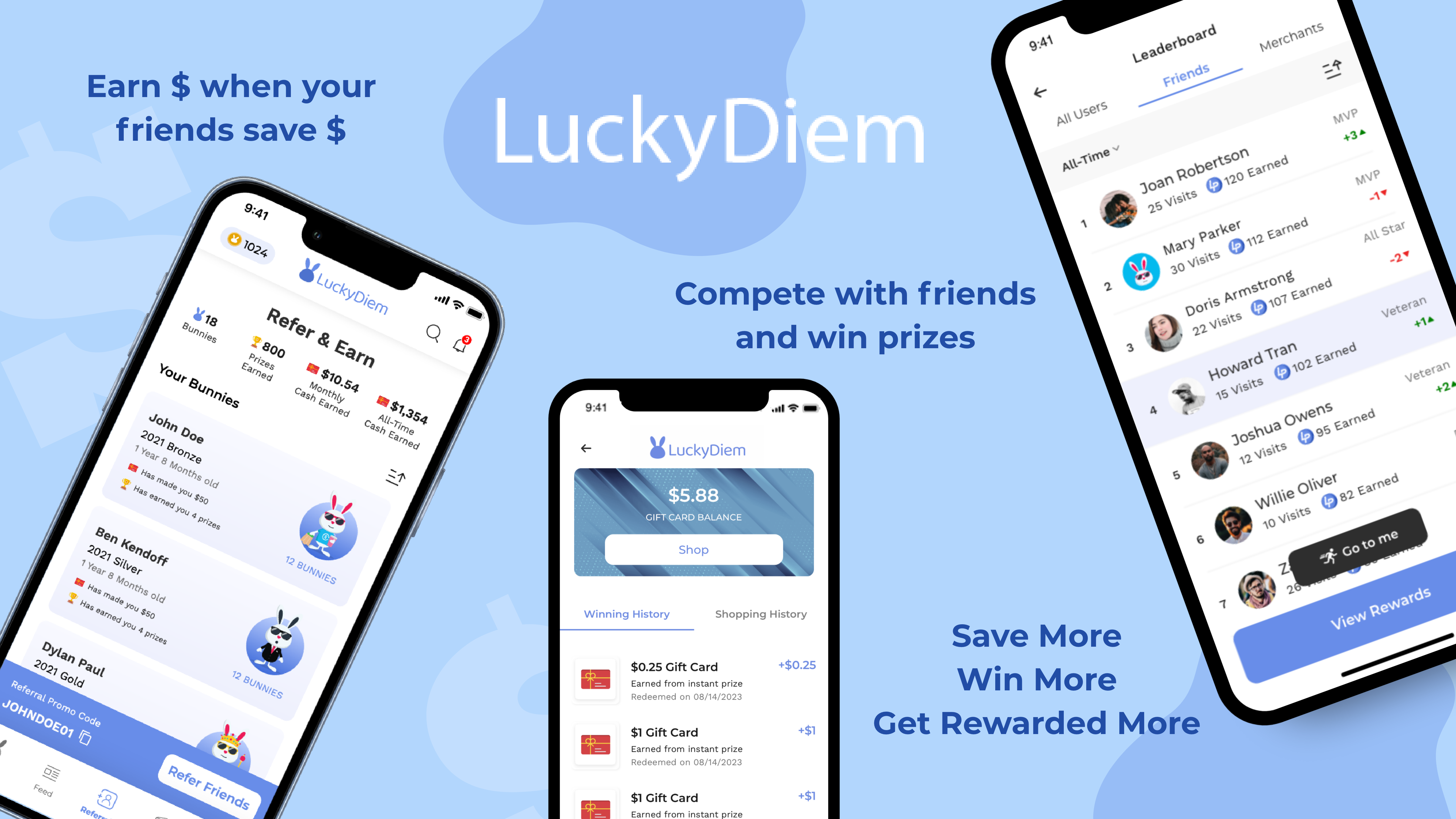 Media Luckydiem - Ứng dụng hoàn lại tiền hoàn toàn lạm phát với phần thưởng thẻ/điểm quà tặng 5