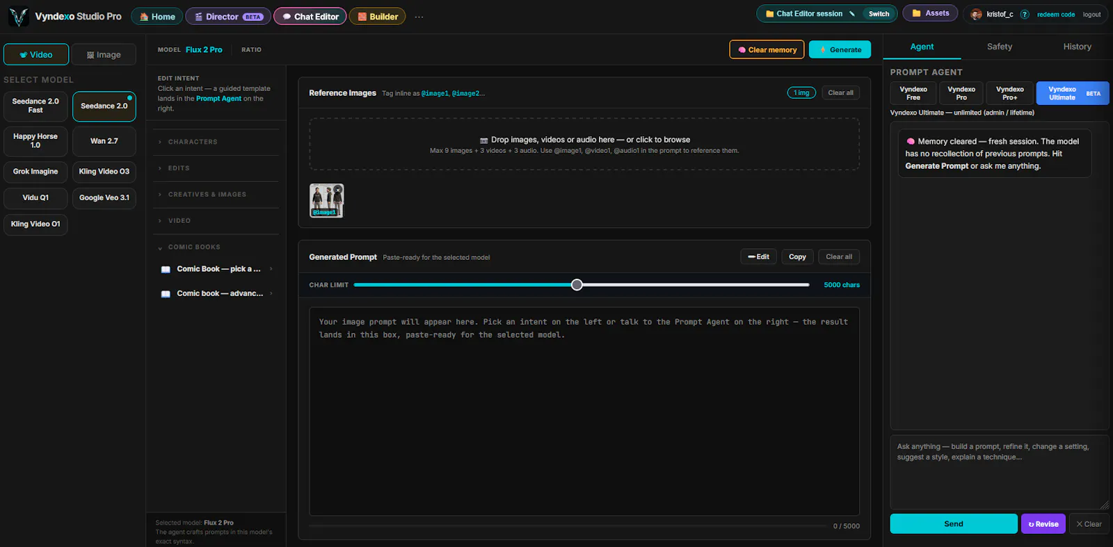 Vyndexo Studio screenshot 2