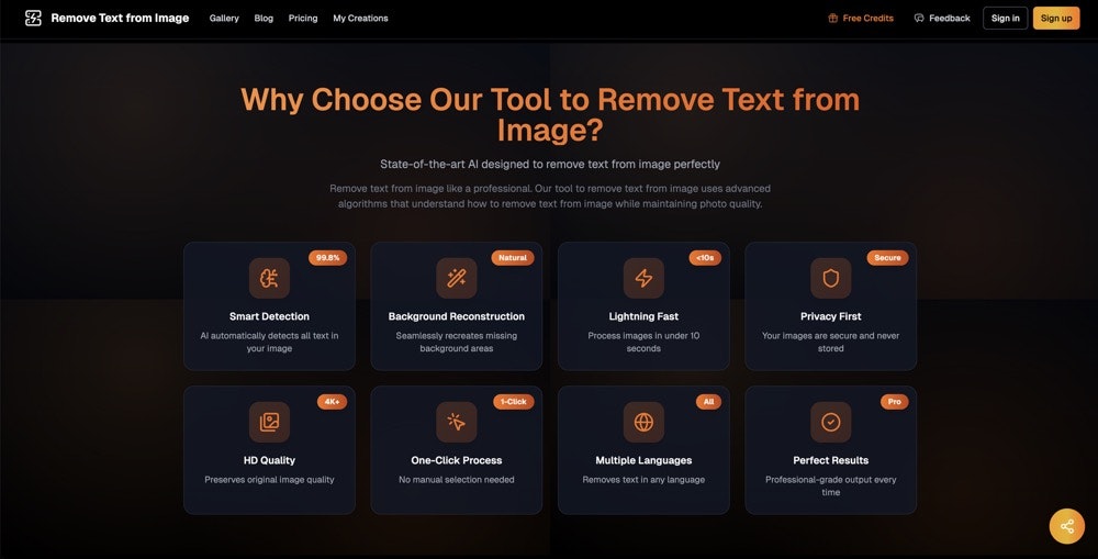 Remove Text from Image gallery image