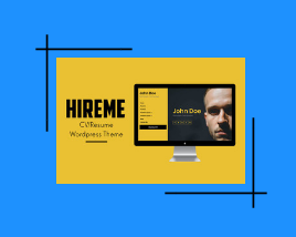 HireMe – Resume WordPress Theme