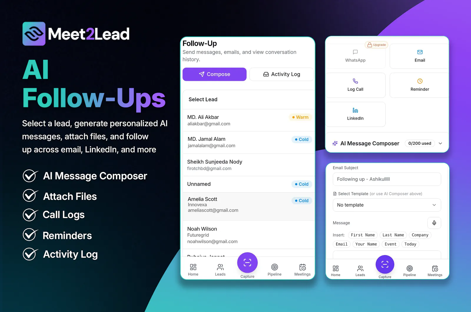 Meet2Lead screenshot 4