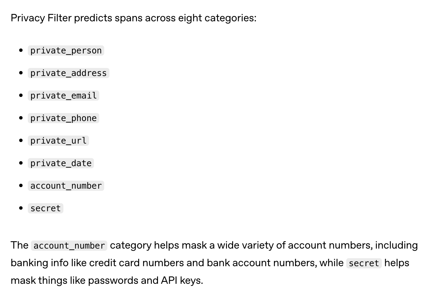 OpenAI Privacy Filter gallery image