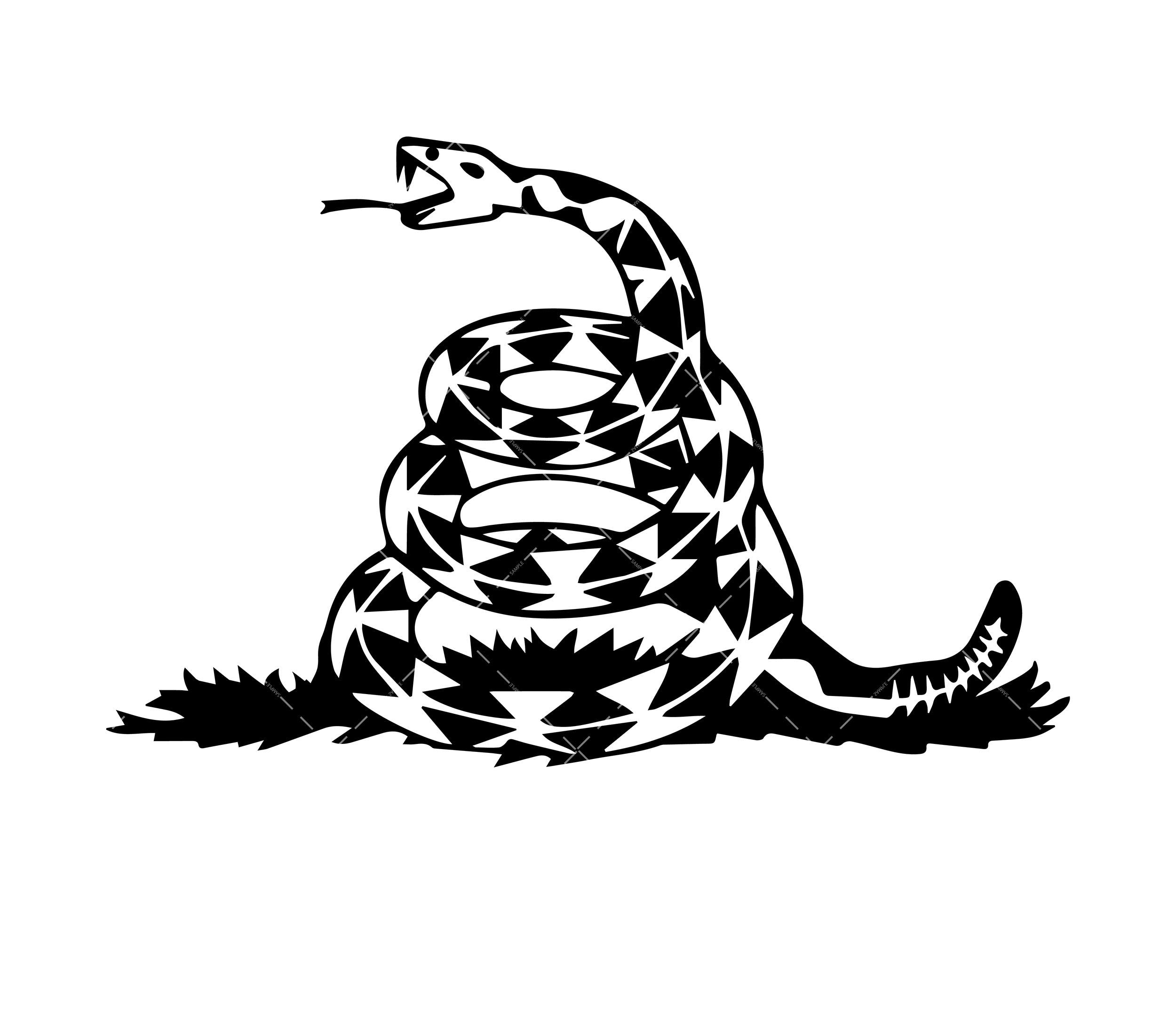 Don’t Tread On Me SVG media 1