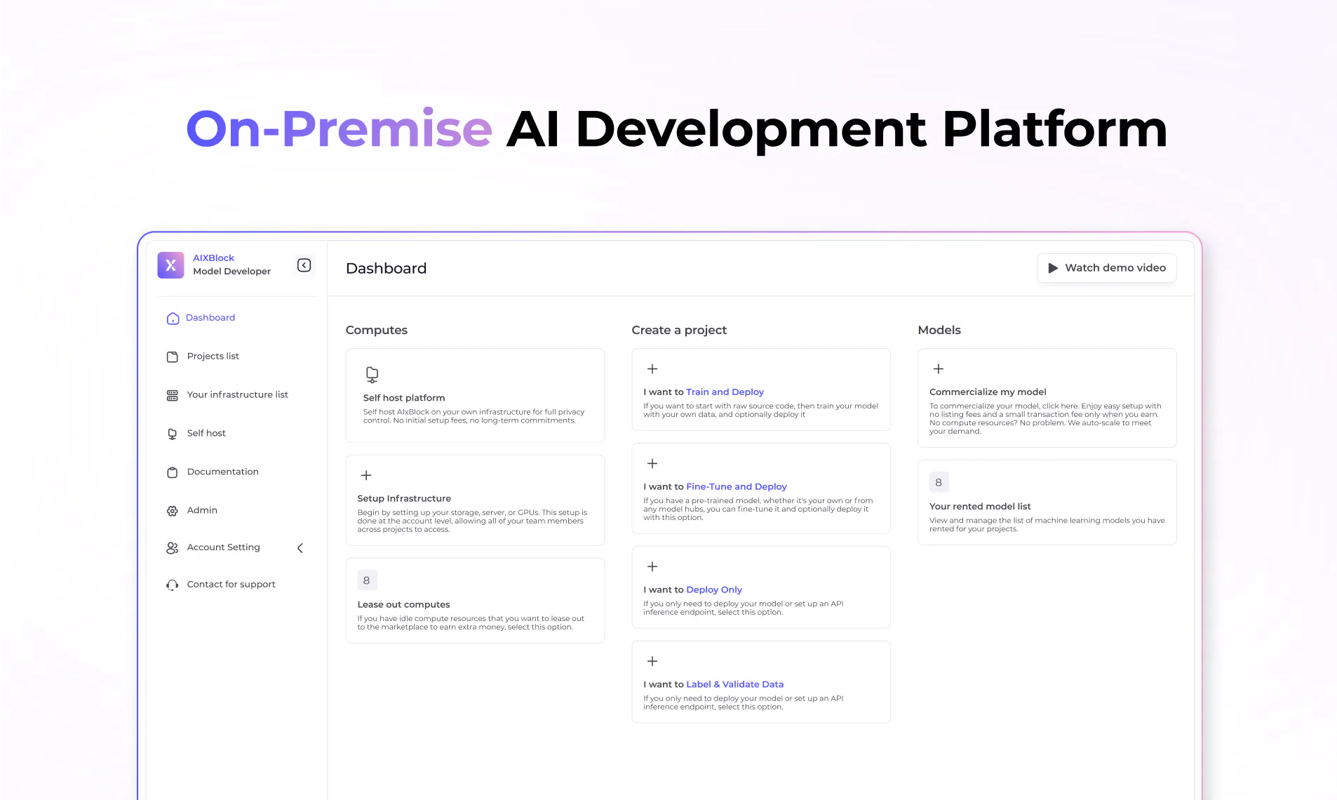 AIxBlock: Self-hosted AI development platform | Product Hunt