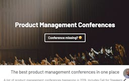 Product Management Conferences 2019 media 1