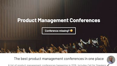 Product Management Conferences 2019 gallery image