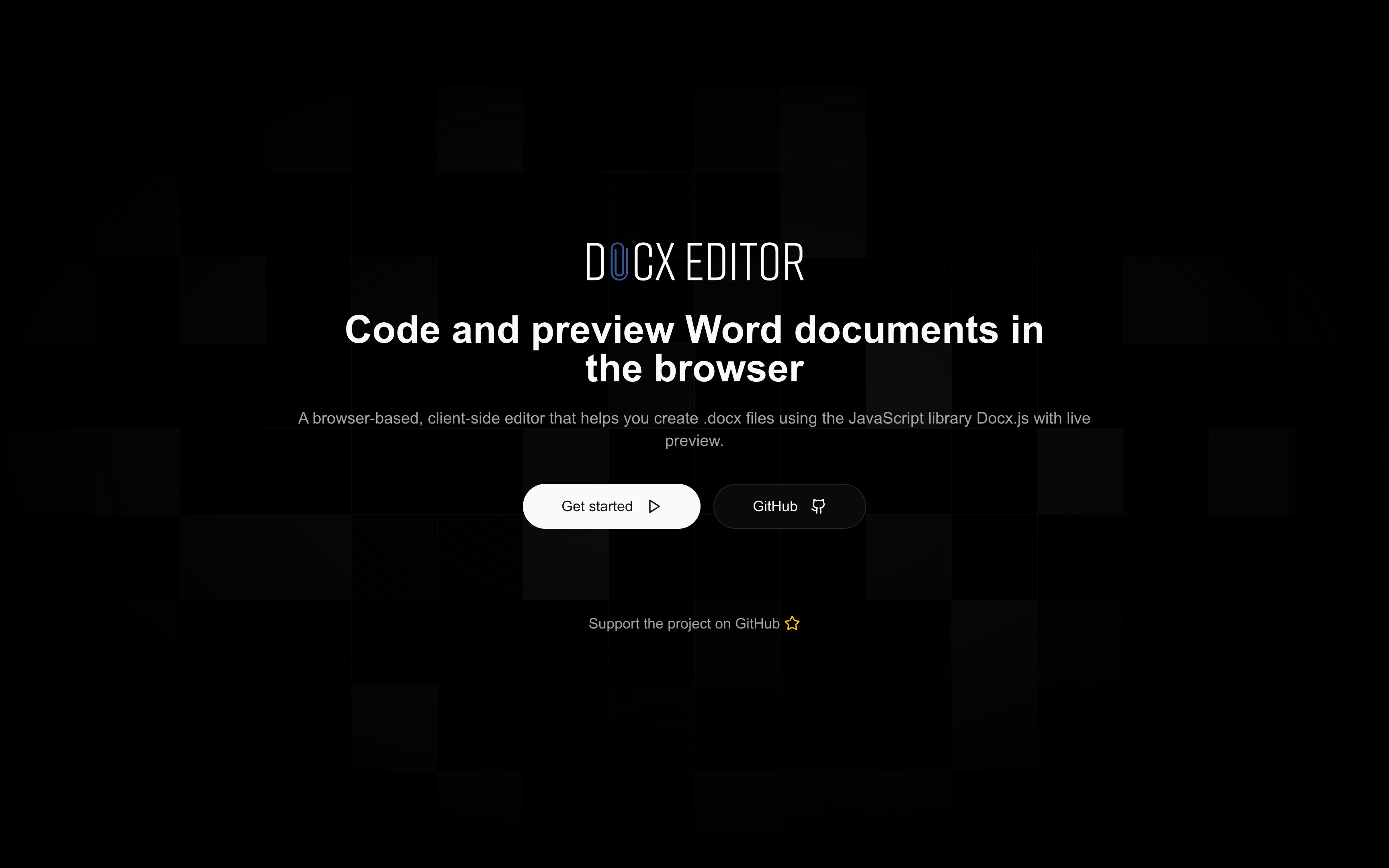 وسائط محرر DOCX.JS - محرر الكود المستند إلى المتصفح لـ DOCX.JS مع معاينة مباشرة 2