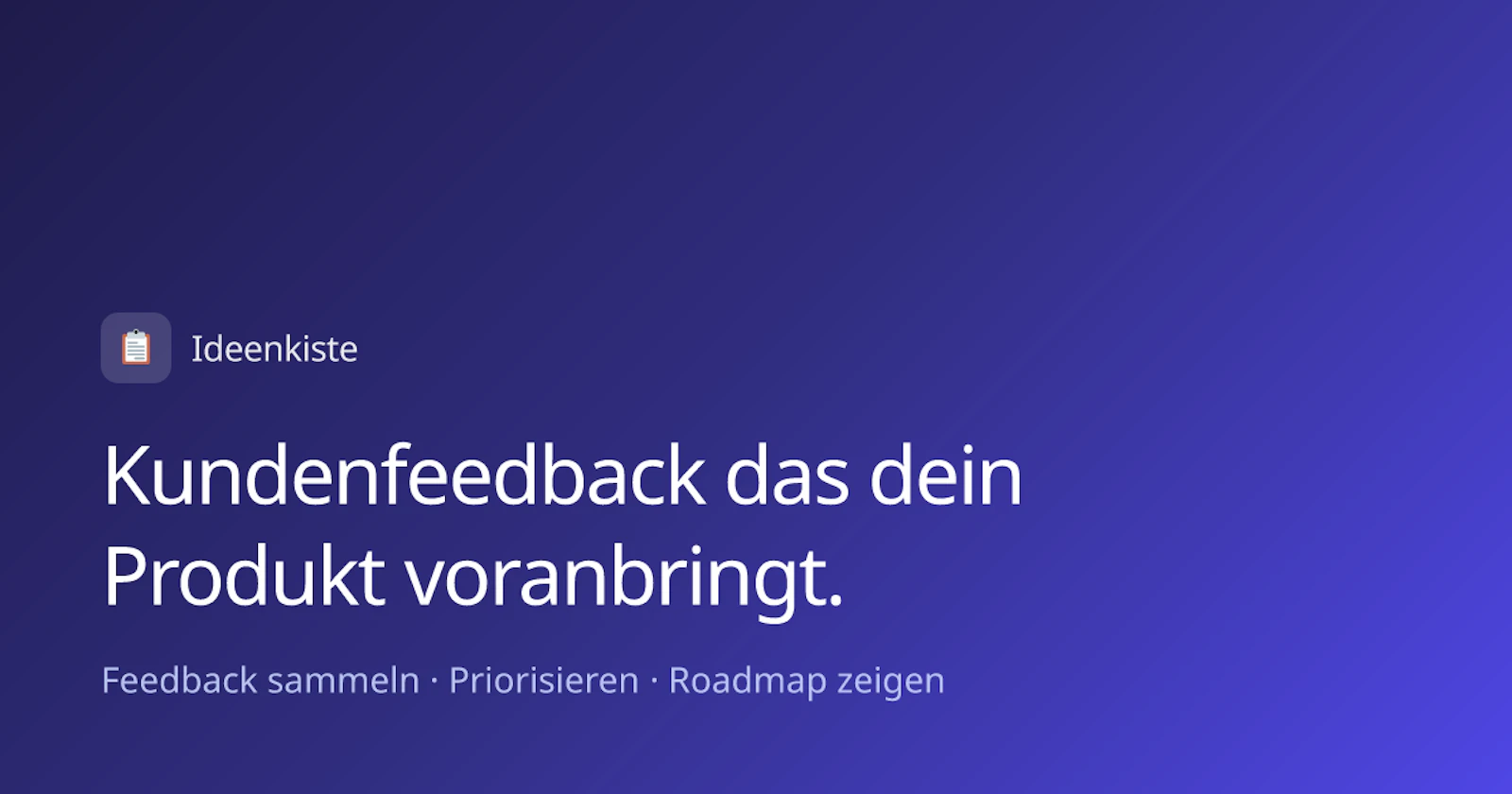 Ideenkiste.app screenshot 1