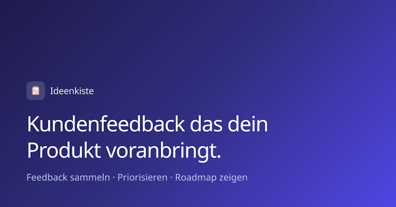 Ideenkiste.app screenshot 1