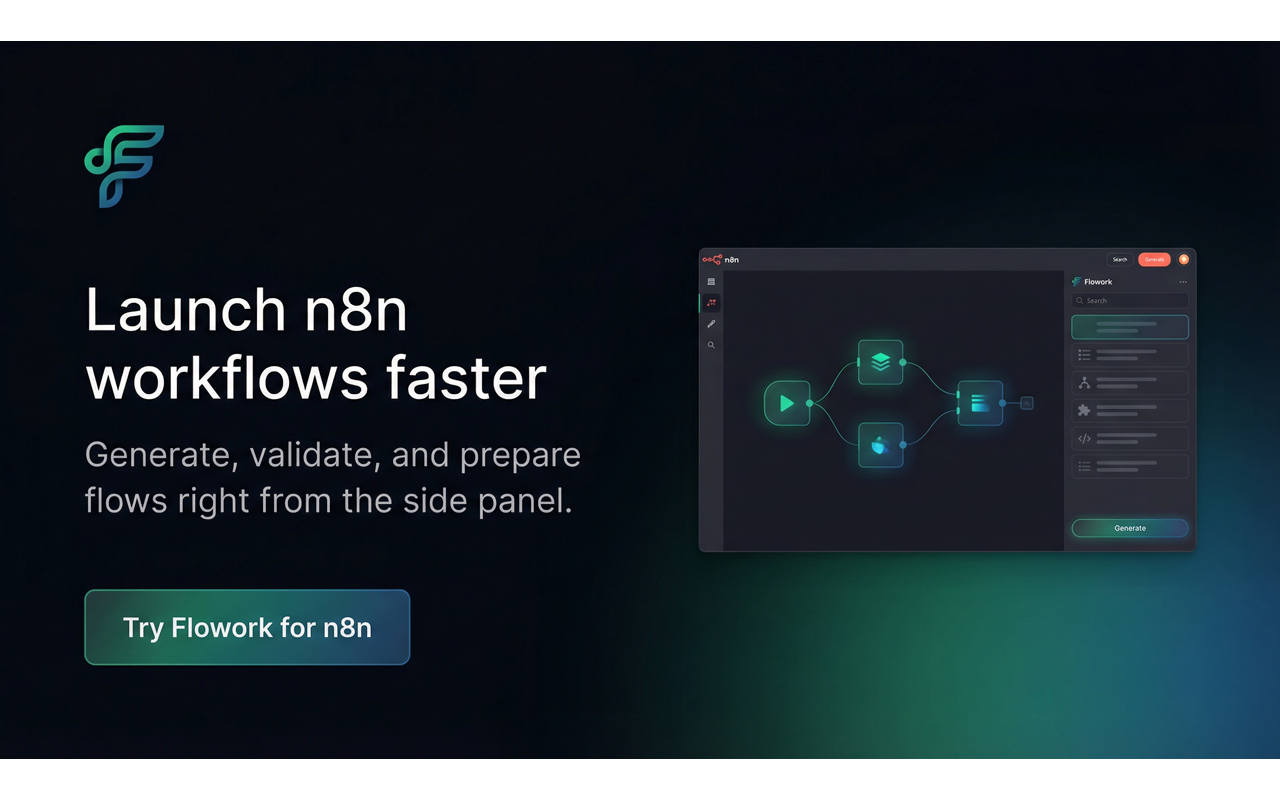 Flowork – Your AI n8n orquestrator gallery image