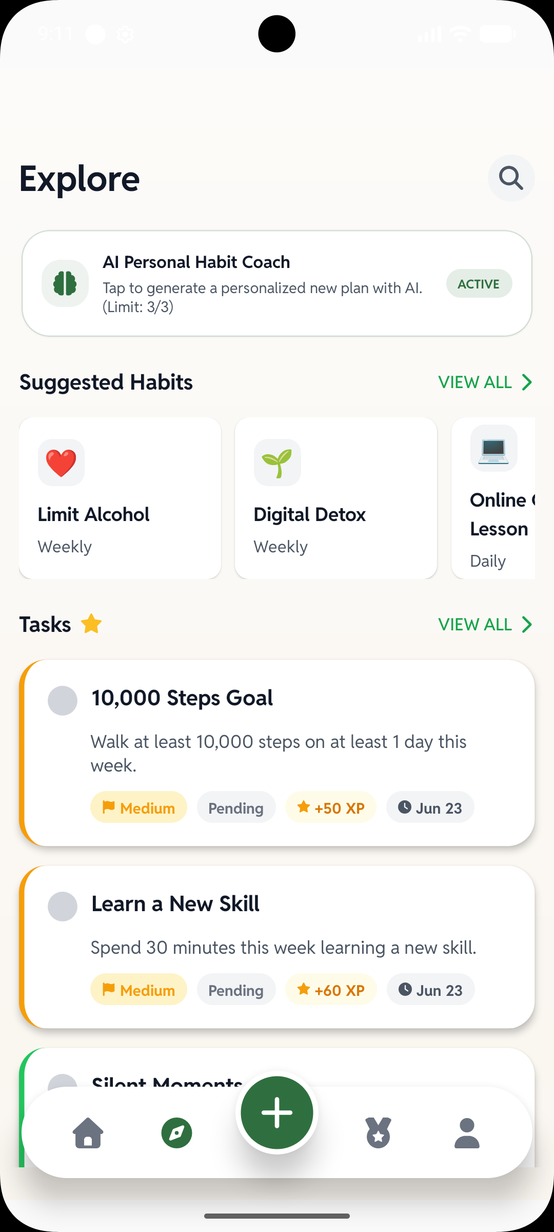 GrowDay: Habit Tracker & Daily Goals gallery image