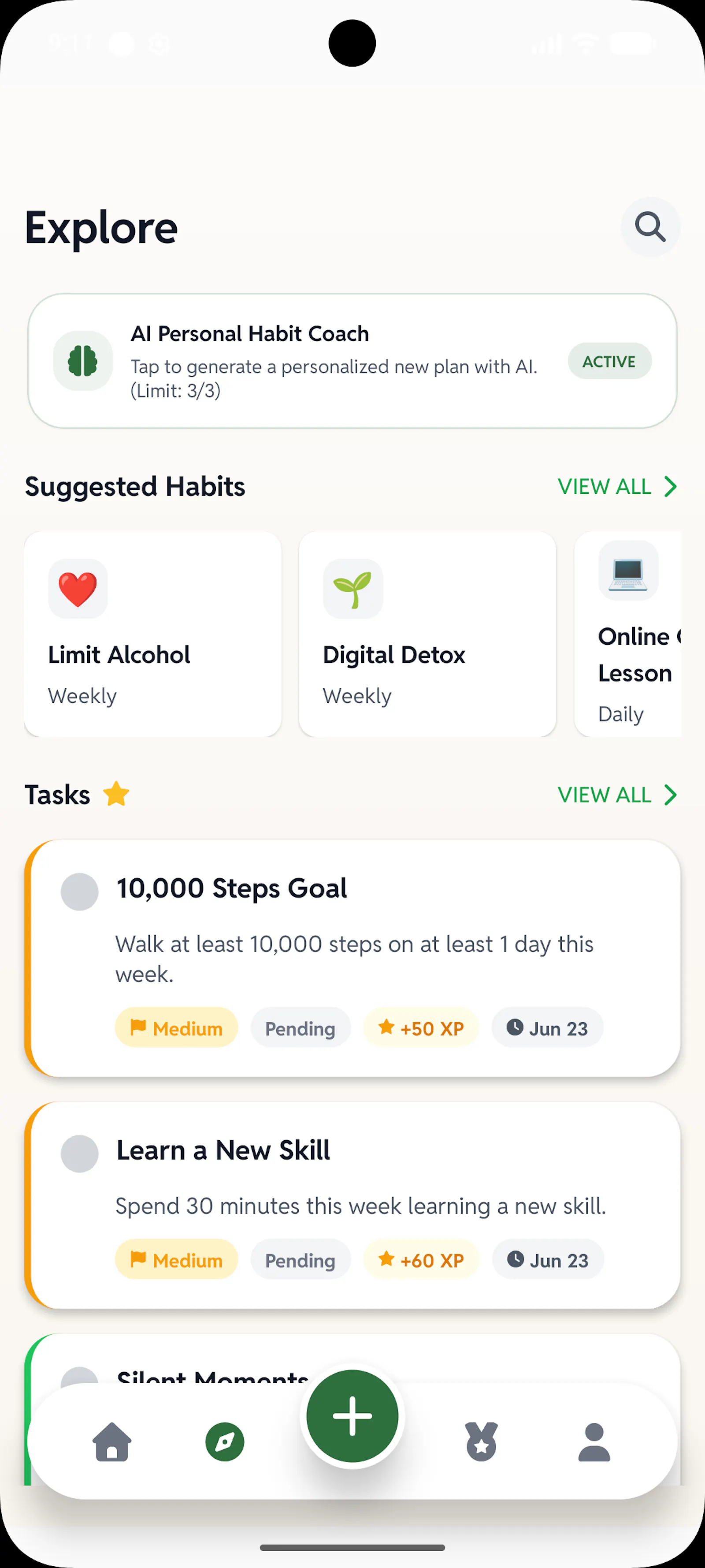 GrowDay: Habit Tracker & Daily Goals screenshot 4