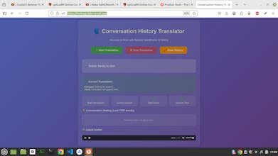 Real-Time Conversation Translator gallery image